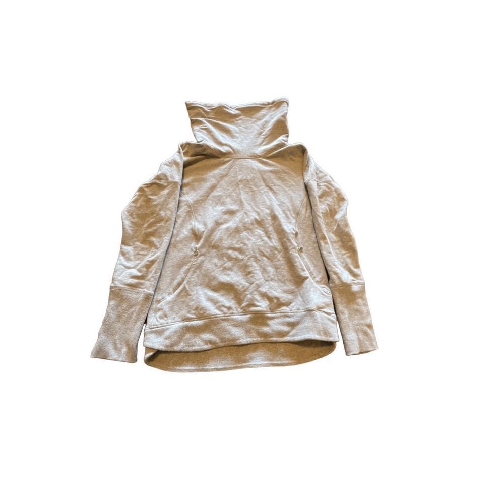 Lululemon Run: Rest Day Pullover *Heathered Fossil* Size 6
